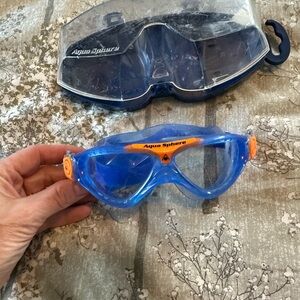 Aqua Sphere Blue Kids Swim Goggles